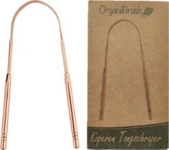 OrganiBrush 100% Koper Tongschraper / Tongreiniger - Antibacterieel - 1 Stuk -Verzorgingsproducten Verkoop 1200x1065