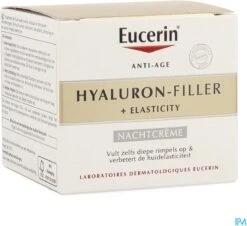 Eucerin Hyaluron-Filler + Elasticity Nachtcrème - 50 Ml 25 Eucerin Hyaluron-Filler + Elasticity Nachtcrème - 50 Ml -Verzorgingsproducten Verkoop 1200x1097 3