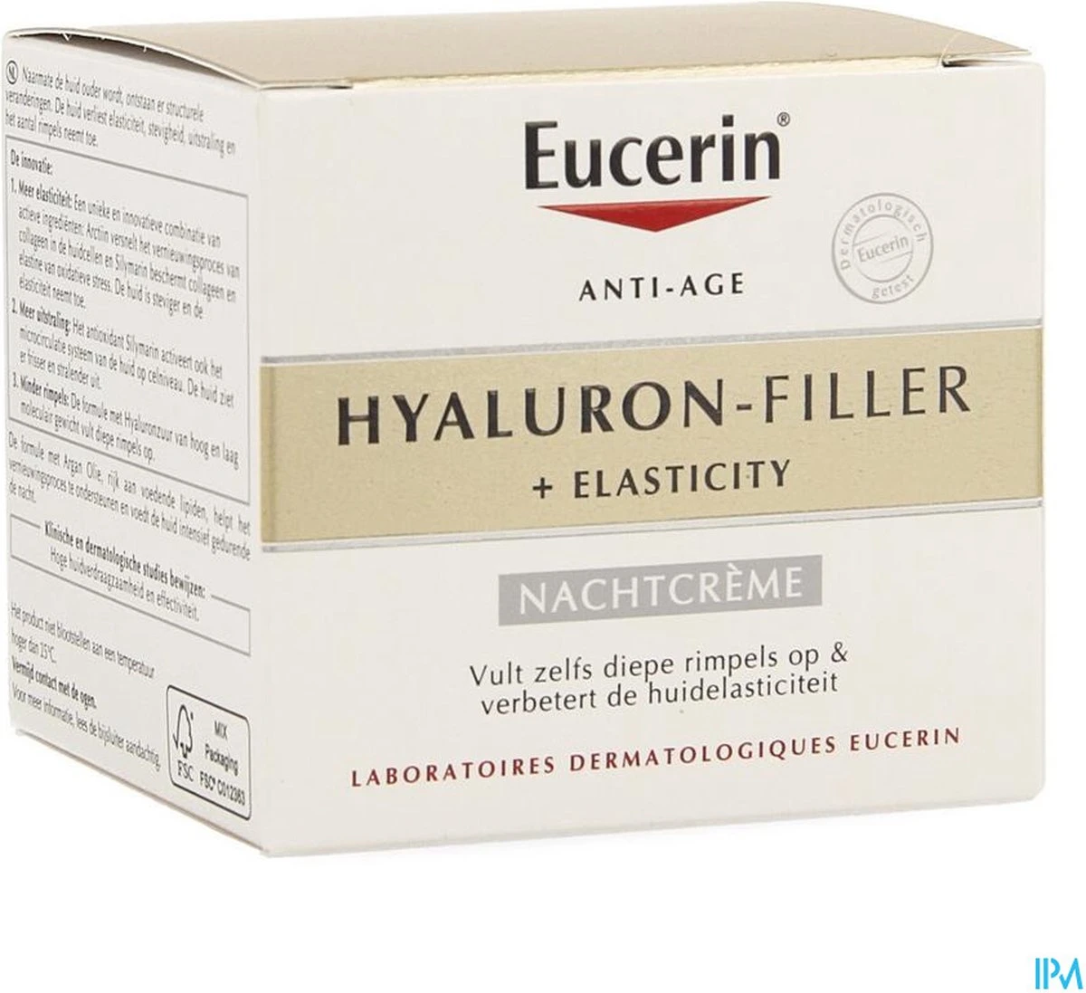Eucerin Hyaluron-Filler + Elasticity Nachtcrème - 50 Ml 6 Eucerin Hyaluron-Filler + Elasticity Nachtcrème - 50 Ml - Afbeelding 4
