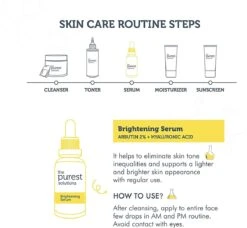 The Purest Solutions Arbutin 2% + Hyaluronic Acid Brightening Serum | Vegan | Hyaluronzuur | Acne | Huidveroudering | Pigmentvlekken | Zonnevlekken | Zwangerschapsvlekken | Ouderdomsvlekken 12 The Purest Solutions Arbutin 2% + Hyaluronic Acid Brightening Serum | Vegan | Hyaluronzuur | Acne | Huidveroudering | Pigmentvlekken | Zonnevlekken | Zwangerschapsvlekken | Ouderdomsvlekken -Verzorgingsproducten Verkoop 1200x1106 3
