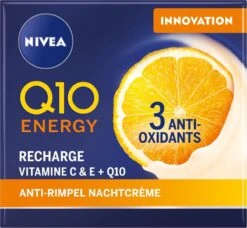 NIVEA Q10plusC Energy Vitamine C & E + Q10 Nachtcrème - 50ml -Verzorgingsproducten Verkoop 1200x1107 1