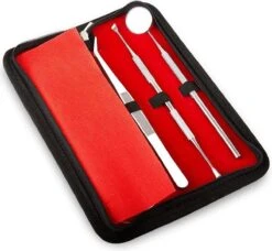 Newide Professionele Tandarts Set Met Luxe Etui – Tandsteen Verwijderaar – RVS Tandarts Setje – Tandenstokers – Tandartshaakje – Tand Verzorging Gereedschap Set – Tandplak Verwijderaar -Verzorgingsproducten Verkoop 1200x1110