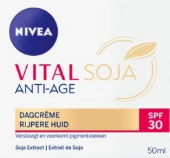 NIVEA VITAL Soja Anti-Age Beschermende SPF30 - 50 Ml - Dagcrème -Verzorgingsproducten Verkoop 1200x1111