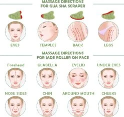 Merkloos Love Earth Premium Jade GuaSha Tool - 100% Echte Jade -Verzorgingsproducten Verkoop 1200x1132 4