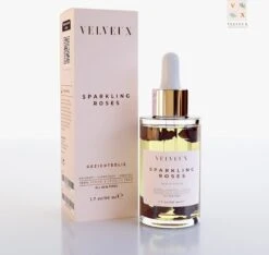 Gezichtsolie 50ML - Hydraterende Kalmerende Rozenolie 100% Vegan - Arganolie - Vitamine C Serum - Serum Gezichtsverzorging - Rozenbottel Olie Rosehip Oil - Skincare - Valentijnsdag Cadeau