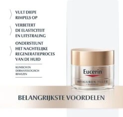 Eucerin Hyaluron-Filler + Elasticity Nachtcrème - 50 Ml 26 Eucerin Hyaluron-Filler + Elasticity Nachtcrème - 50 Ml -Verzorgingsproducten Verkoop 1200x1141 6