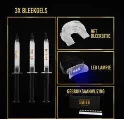 The Million Dollar Smile® Tandenbleekset Geschikt Voor Gevoelige Tanden - Zonder Peroxide (0%) - Wittere Tanden - 100% Natuurlijk - Tanden Bleken - Tandenblekers - Teeth Whitening Kit - Geen Gevoelige Tanden -Verzorgingsproducten Verkoop 1200x1153 5