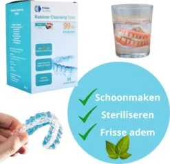 Dr. Ortho Reinigingstabletten 96 Stuks - Bitje - Tanden - Beugel - Kunstgebit - Voordeelverpakking -Verzorgingsproducten Verkoop 1200x1159