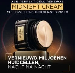 L'Oréal Age Perfect Midnight Cream - 50 Ml -Verzorgingsproducten Verkoop 1200x1161 3