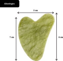 Demiracle® Pure Jade Gua Sha – Schraper - Massagehulpmiddel – Gezichtsmassage – Massage – Jade Roller - Face Roller – Ontspanning -Verzorgingsproducten Verkoop 1200x1166 3