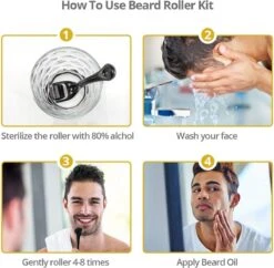 Kingsowned Derma Roller 1.5 Mm, 540 Naalden - Steriel Verpakt - Hoge Kwaliteit Chirurgisch Staal - Bewezen Effectief Tegen Rimpels, Acne Littekens, En Cellulitis & Stimulatie Van Haargroei Op De Hoofdhuid, Baardgroei -Verzorgingsproducten Verkoop 1200x1178 10