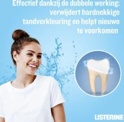 LISTERINE Advanced White Milde Smaak, Mondspoeling, Verwijdert Sterke Verkleuring Voor Wittere Tanden In Slechts 1 Week, 3x 500 Ml -Verzorgingsproducten Verkoop 1200x1180 1