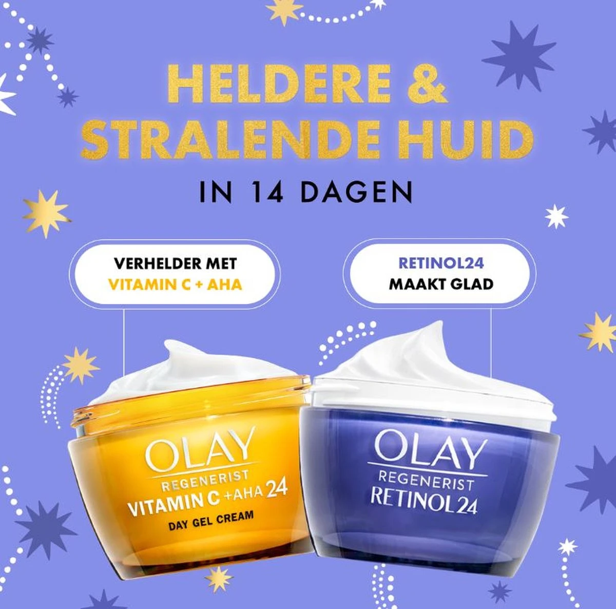 Olay Geschenkset - Vitamine C+AHA24 Dagcrème Voor Vrouwen - Retinol24 Nachtcrème Voor Vrouwen - Etui - Gua Sha Gezichtssteen 4 Olay Geschenkset - Vitamine C+AHA24 Dagcrème Voor Vrouwen - Retinol24 Nachtcrème Voor Vrouwen - Etui - Gua Sha Gezichtssteen - Afbeelding 2
