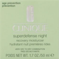 Clinique Superdefense Night Recovery Moisturizer - Nachtcrème - 50 Ml -Verzorgingsproducten Verkoop 1200x1191 11