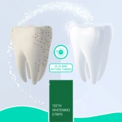 Dutchable Whitening Strips - Teeth Whitening Strips - Tandenbleek Strips - Met GRATIS Bamboe Tandenborstel - 100% Biologisch - Vegan - PAP+ -Verzorgingsproducten Verkoop 1200x1194 4