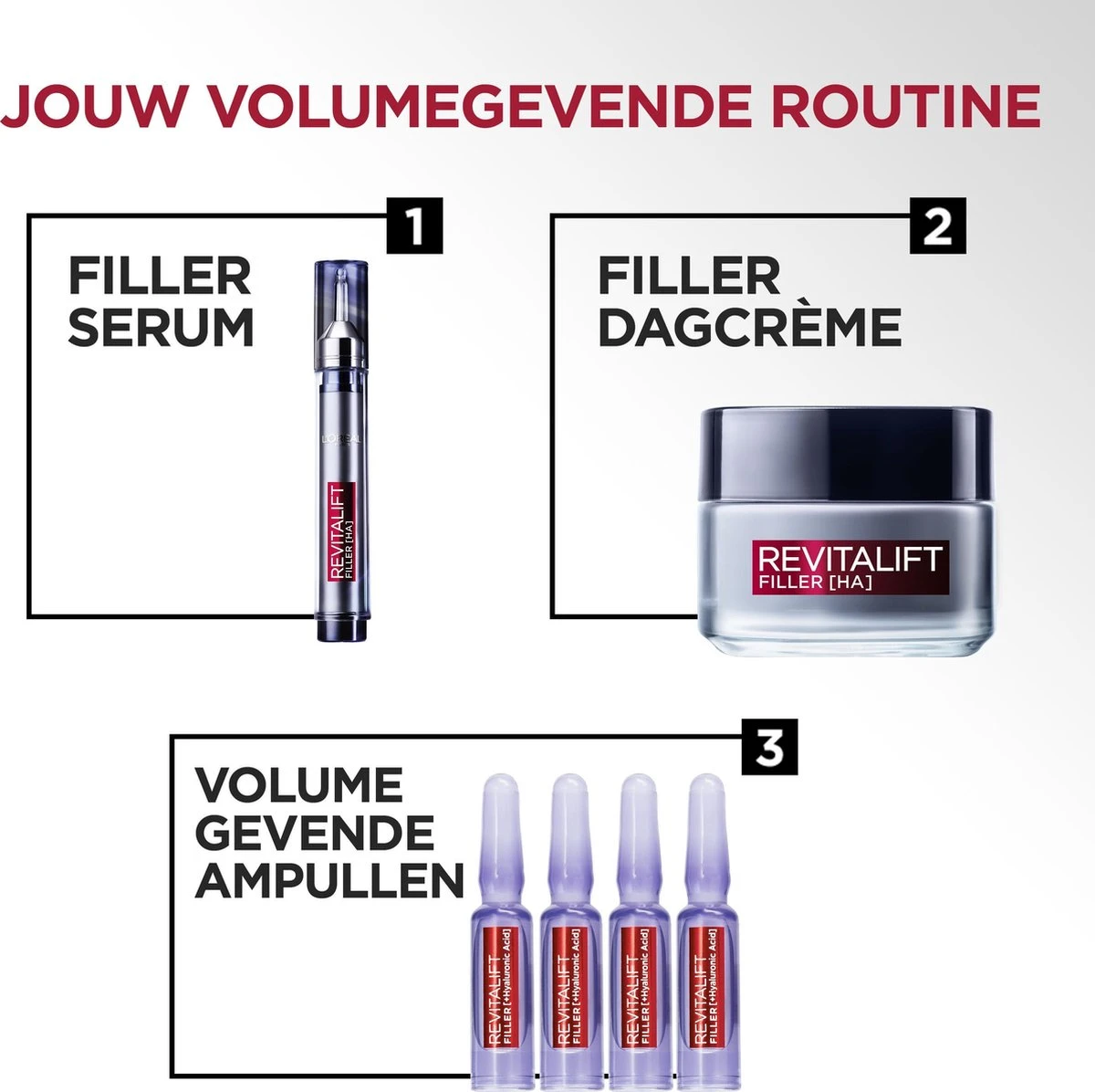 L’Oréal Paris Skin Expert Revitalift Filler Hyaluronzuur Ampullen - Kuur 7 Dagen 13 L’Oréal Paris Skin Expert Revitalift Filler Hyaluronzuur Ampullen - Kuur 7 Dagen - Afbeelding 11