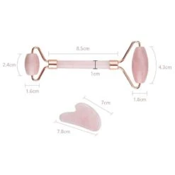 Falkann Verbeterde Jade Roller + Gua Sha Schraper - Gezichtsroller - Face Roller - Rose Quartz Roller - Inclusief Luxe Beschermdoos White -Verzorgingsproducten Verkoop 1200x1198 10