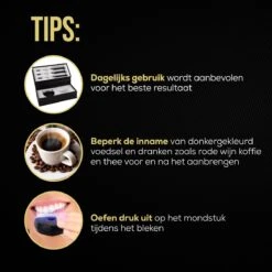 The Million Dollar Smile® Tandenbleekset Geschikt Voor Gevoelige Tanden - Zonder Peroxide (0%) - Wittere Tanden - 100% Natuurlijk - Tanden Bleken - Tandenblekers - Teeth Whitening Kit - Geen Gevoelige Tanden -Verzorgingsproducten Verkoop 1200x1199 6