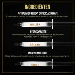 The Million Dollar Smile® Tandenbleekset Geschikt Voor Gevoelige Tanden - Zonder Peroxide (0%) - Wittere Tanden - 100% Natuurlijk - Tanden Bleken - Tandenblekers - Teeth Whitening Kit - Geen Gevoelige Tanden -Verzorgingsproducten Verkoop 1200x1199 8