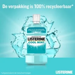 LISTERINE® Fresh Mint, Mondspoeling Met Essentiële Oliën Voor Een Langdurig Frisse Adem, 3x600ml -Verzorgingsproducten Verkoop 1200x1200 109