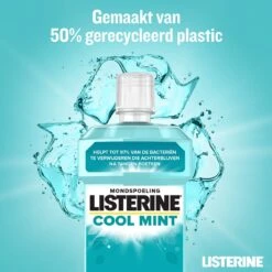 LISTERINE® Fresh Mint, Mondspoeling Met Essentiële Oliën Voor Een Langdurig Frisse Adem, 3x600ml -Verzorgingsproducten Verkoop 1200x1200 110