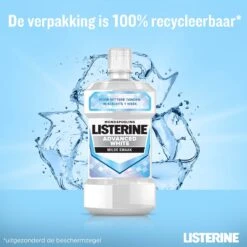 LISTERINE Advanced White Milde Smaak, Mondspoeling, Verwijdert Sterke Verkleuring Voor Wittere Tanden In Slechts 1 Week, 3x 500 Ml -Verzorgingsproducten Verkoop 1200x1200 135
