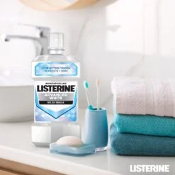 LISTERINE Advanced White Milde Smaak, Mondspoeling, Verwijdert Sterke Verkleuring Voor Wittere Tanden In Slechts 1 Week, 3x 500 Ml -Verzorgingsproducten Verkoop 1200x1200 137