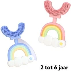 Medies - 360° U-vormige Kindertandenborstel Regenboog Roze | Baby Tandenborstel | Kindertandenborstel | Peuter Tandenborstel | U-vorm - Siliconen - Bpa Free - 2 Tot 7 Jaar 12 Medies - 360° U-vormige Kindertandenborstel Regenboog Roze | Baby Tandenborstel | Kindertandenborstel | Peuter Tandenborstel | U-vorm - Siliconen - Bpa Free - 2 Tot 7 Jaar -Verzorgingsproducten Verkoop 1200x1200 140