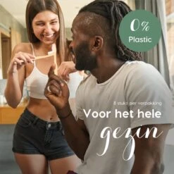 NATURE’S Groove® Bamboe Tandenborstel - Houten Tandenborstel Soft - 8 Stuks - Handmatig -Verzorgingsproducten Verkoop 1200x1200 164