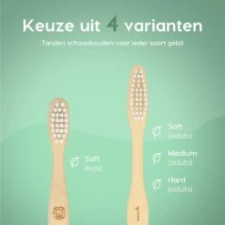 NATURE’S Groove® Bamboe Tandenborstel - Houten Tandenborstel Soft - 8 Stuks - Handmatig -Verzorgingsproducten Verkoop 1200x1200 167