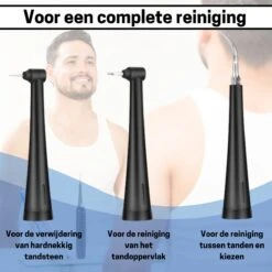 BOME Tandsteen Verwijderaar - 3 Opzetstukken - Tandplak Verwijderaar - Inclusief Spiegel En Pincet - 3 Standen -Verzorgingsproducten Verkoop 1200x1200 239