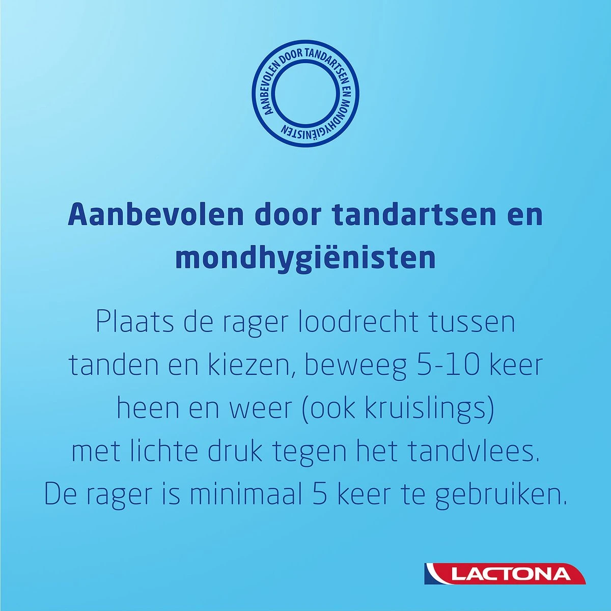 Lactona Ragers Easyclean 8,0 Mm L - Tandenrager - 8 Stuks 4 Lactona Ragers Easyclean 8,0 Mm L - Tandenrager - 8 Stuks - Afbeelding 2