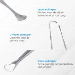 Nuvance - Professionele Tongschraper - 3 In 1 Set - Voor Mondverzorging - Tongreiniger - Tong Schraper - Tongue Scraper - RVS 14 Nuvance - Professionele Tongschraper - 3 In 1 Set - Voor Mondverzorging - Tongreiniger - Tong Schraper - Tongue Scraper - RVS -Verzorgingsproducten Verkoop 1200x1200 362