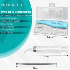 MediCastle™ Amandelsteen Verwijderaar - Tonsil Stone Remover - 6 Delige| Kit -Verzorgingsproducten Verkoop 1200x1200 373
