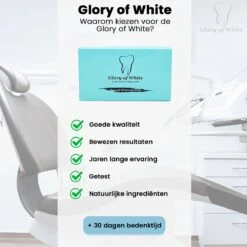 Glory Of White - Professionele Tandenbleek Strips - 28 Strips - Teeth Whitening Strips - Wittere Tanden - Zonder Peroxide - Tanden Bleken -Verzorgingsproducten Verkoop 1200x1200 483