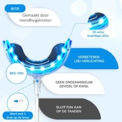 ISmile Professionele Tandenbleekset - Veilig Tanden Bleken - Zonder Peroxide - Witte Tanden - Teeth Whitening -Verzorgingsproducten Verkoop 1200x1200 486