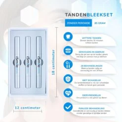 ISmile Professionele Tandenbleekset - Veilig Tanden Bleken - Zonder Peroxide - Witte Tanden - Teeth Whitening -Verzorgingsproducten Verkoop 1200x1200 489
