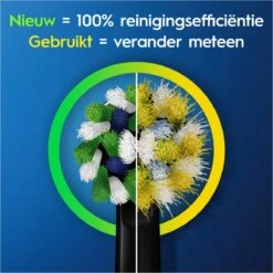 Oral-B CrossAction Opzetborstel Kleur Zwart, Verpakking Van 12 Stuks, Verpakking Van Brievenbusformaat -Verzorgingsproducten Verkoop 1200x1200 6
