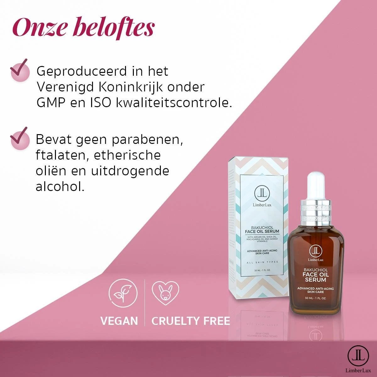 LimberLux Bakuchiol Face Oil Serum Met Arganolie, Shea Olie En Macadamia Olie - Inclusief Samples - Anti Aging Gezichtsolie Met Argan Olie - Natuurlijk Retinol Serum Alternatief 9 LimberLux Bakuchiol Face Oil Serum Met Arganolie, Shea Olie En Macadamia Olie - Inclusief Samples - Anti Aging Gezichtsolie Met Argan Olie - Natuurlijk Retinol Serum Alternatief - Afbeelding 7