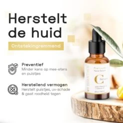 Essentials Premium Vitamin C Serum | 60 ML | 20% C Serum | Met Vitamine E | Gezichtsserum Vrouwen | Vitamine C Serum Gezicht | Vit C Serum | Anti Rimpel | Tegen Pigmentvlekken | -Verzorgingsproducten Verkoop 1200x1200 672