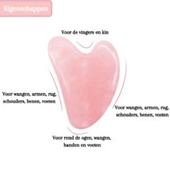Demiracle® Rose Quartz Premium Gua Sha Schraper – Massagehulpmiddel – Gezichtsmassage – Massage – Ontspanning – Kwaliteit -Verzorgingsproducten Verkoop 1200x1200 754