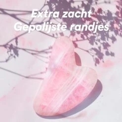 GuaSha Premium Jade Tool Roze - 100% Rozenkwarts - Inclusief E-Book -Verzorgingsproducten Verkoop 1200x1200 758