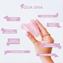 GuaSha Premium Jade Tool Roze - 100% Rozenkwarts - Inclusief E-Book -Verzorgingsproducten Verkoop 1200x1200 761
