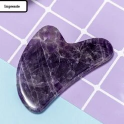 Demiracle® Pure Amethist Gua Sha – Schraper - Massagehulpmiddel – Gezichtsmassage – Massage – Jade Roller - Face Roller - Ontspanning -Verzorgingsproducten Verkoop 1200x1200 763