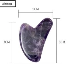 Demiracle® Pure Amethist Gua Sha – Schraper - Massagehulpmiddel – Gezichtsmassage – Massage – Jade Roller - Face Roller - Ontspanning -Verzorgingsproducten Verkoop 1200x1200 766