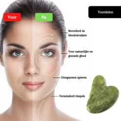 Demiracle® Pure Jade Gua Sha – Schraper - Massagehulpmiddel – Gezichtsmassage – Massage – Jade Roller - Face Roller – Ontspanning -Verzorgingsproducten Verkoop 1200x1200 767