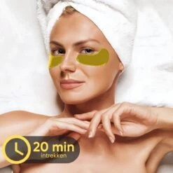 LifeProducts4You Oogmasker 60 Stuks - Eye Pads - Oogmasker Wallen - Gezichtsverzorging - Gezichtsmaskers Verzorging - Anti Wallen En Donkere Kringen - Oog Patches - 24 K Goud - Collageen -Verzorgingsproducten Verkoop 1200x1200 860