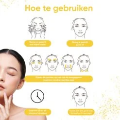 LifeProducts4You Oogmasker 60 Stuks - Eye Pads - Oogmasker Wallen - Gezichtsverzorging - Gezichtsmaskers Verzorging - Anti Wallen En Donkere Kringen - Oog Patches - 24 K Goud - Collageen -Verzorgingsproducten Verkoop 1200x1200 866