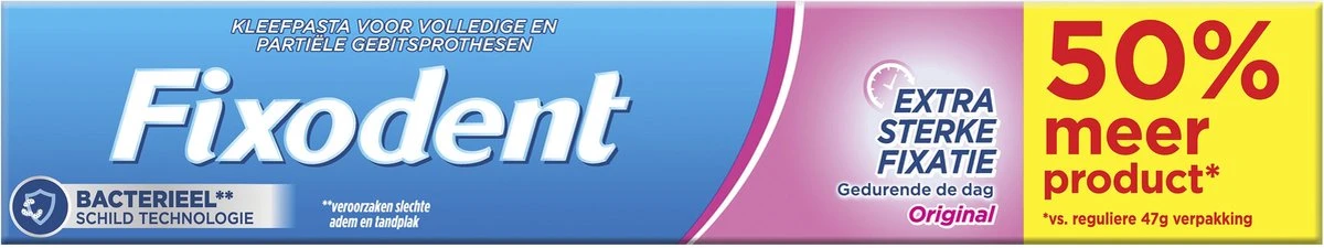 Fixodent Original - Kleefpasta - 70.5 G 13 Fixodent Original - Kleefpasta - 70.5 G - Afbeelding 11