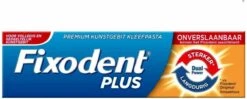 Fixodent Plus - Voordeelverpakking 6x40 G - Kleefpasta -Verzorgingsproducten Verkoop 1200x483 1